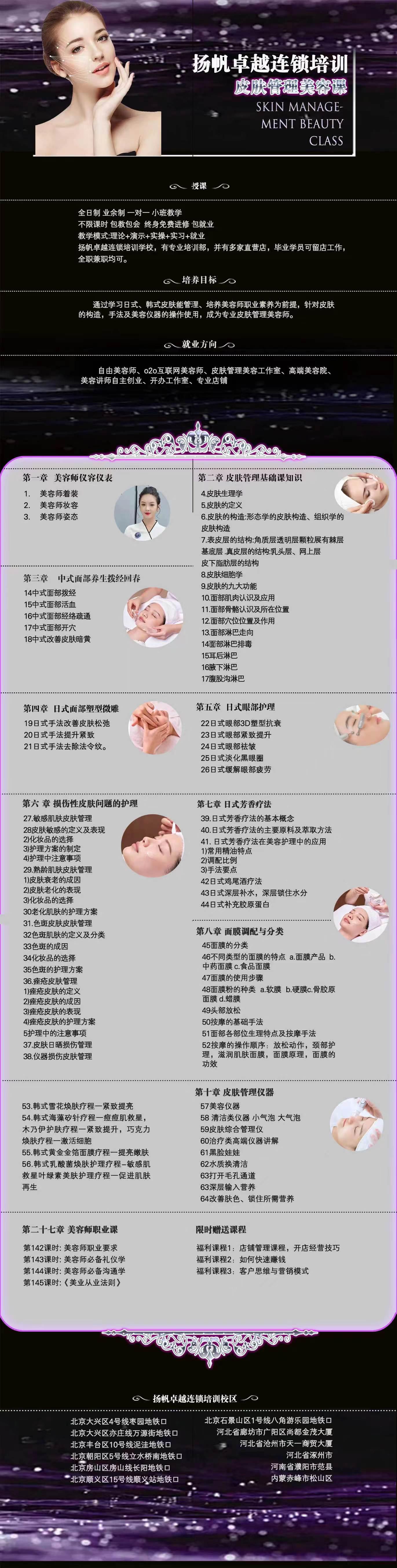 北京扬帆高级美睫师培训
