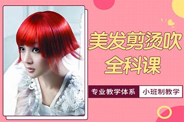 济南美发/剪/烫/吹/染全科培训课程