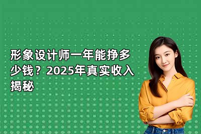形象设计师一年能挣多少钱？2025年真实收入揭秘