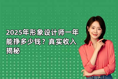 2025年形象设计师一年能挣多少钱？真实收入揭秘