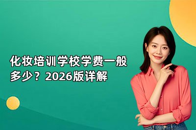 化妆培训学校学费一般多少？2026版详解